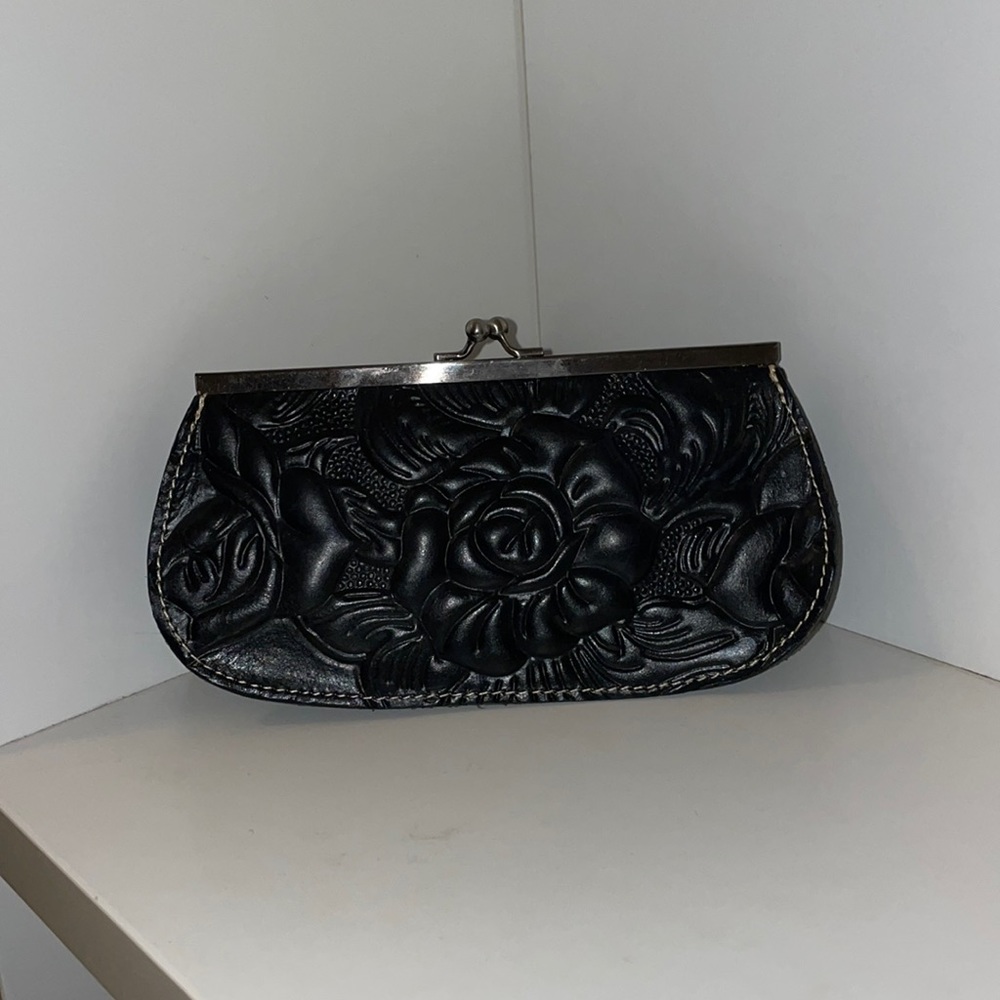 Authentic Italian Leather clutch